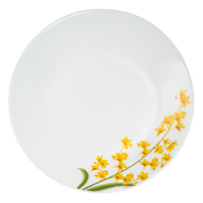 Bộ 6 Đĩa Soup Thủy Tinh 225 La Opala Diva Ivory Y.G  LAPB225YG