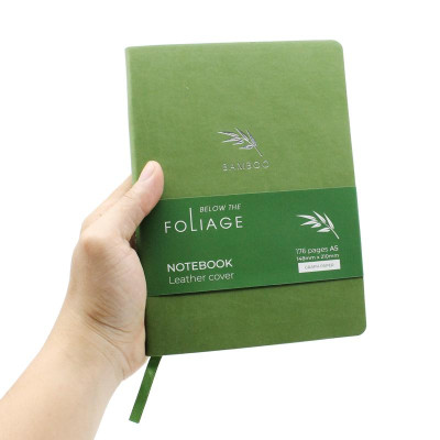 Sổ Bìa Da A5 - Caro - 176 Trang 100gsm - The Sun - Bamboo