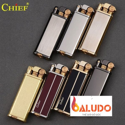 Vỏ hộp quẹt bật lửa xăng đá CF-316 nắp chụp dáng mỏng gọn nhẹ