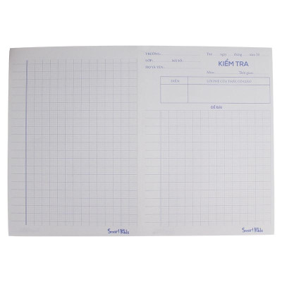 Giấy Kiểm Tra Khổ B5 SK-Ep201