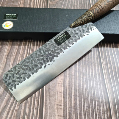 DAO BẾP - DAO THÁI HOA VĂN CAO CẤP MÃ A8 DT151 NT topcomshop vn