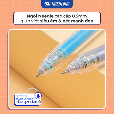 Combo 5/10/20 Bút gel Minimalist Thiên Long Gel-072