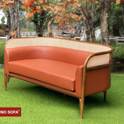 Sofa mây nệm cao cấp Juno Sofa 1m8