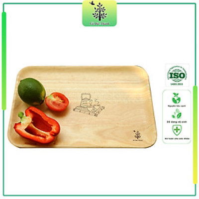 Đĩa khay gỗ hình chữ nhật Size lớn | Gỗ Đức Thành - 26141 | Đựng Đồ Ăn | Trang Trí | Chụp Hình | Decor