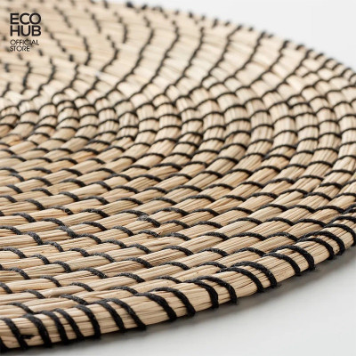 Tấm lót đĩa ECOHUB bằng cói D40cm (Dining Table Mats)