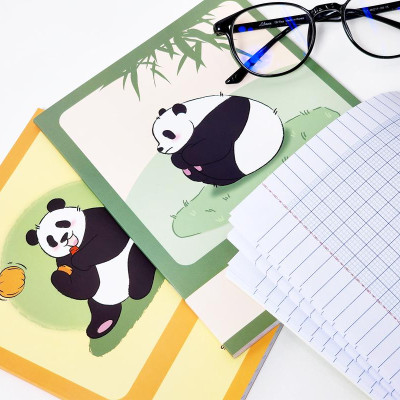 Tập Học Sinh Fluffy Panda - Miền Nam - 4 Ô Ly - 96 Trang 80gsm - The Sun 02