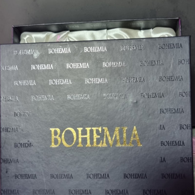 Bộ 6 ly uống rượu mạnh mạ vàng Tiệp Khắc 24k 035 ml