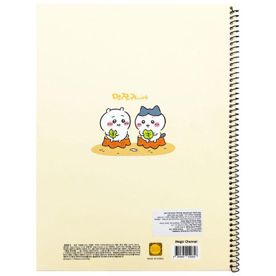 Sổ Lò Xo Kẻ Ngang Chiikawa Ver.2 - Magic Channel MJ-01-244A - Màu Vàng