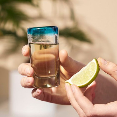 Bộ 6 ly rượu mạnh thủy tinh pha lê Tiệp 060 ml