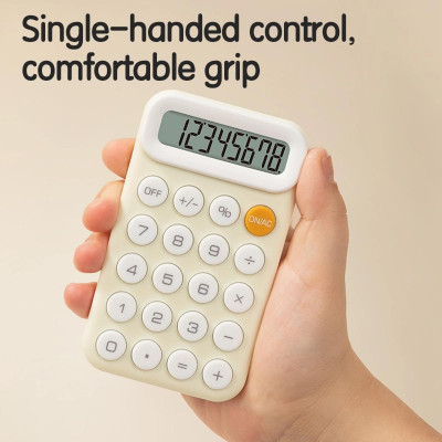 Máy Tính Bỏ Túi - Deli EM10 - Màu Xanh Da Trời