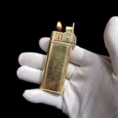 Vỏ Hột Quẹt Bật Lửa Xăng Đá Đánh Lửa Tự Động YuBang YB-JF Thiết Kế Mới Đẹp Độc Lạ - Dùng Xăng Bấc Đá Cao Cấp