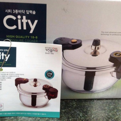 NỒI ÁP SUẤT KITCHEN FLOWER INOX CIT400