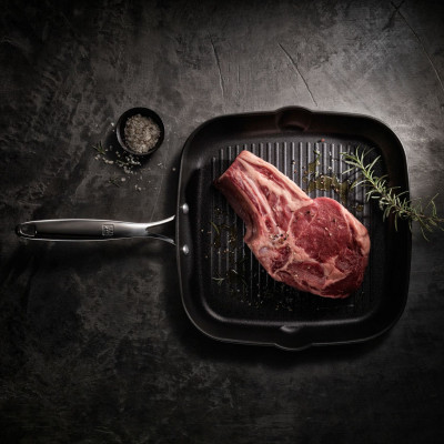 ZWILLING - Chảo vuông nướng nhôm chống dính ZWILLING Forte - 28x28cm - Hàng chính Hãng