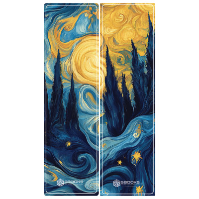 10 Cái Bookmark Kẹp Sách, Dấu Trang Hoạ Tiết Tranh Van Gosh  - SBOOKS