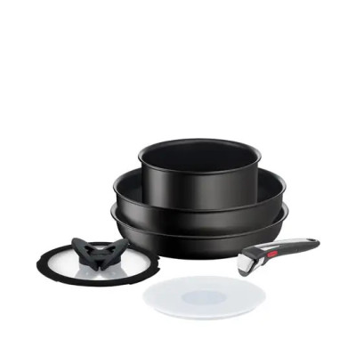Bộ nồi chảo Tefal L7819022 Ingenio Resource 6 món 26+26+18cm Hàng chính hãng