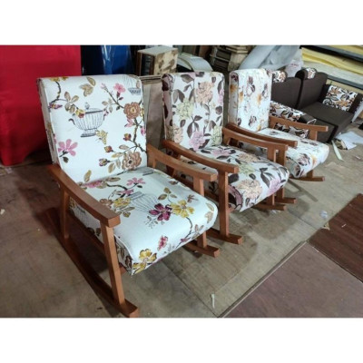 Hàng HOT GIÁ SỈ Ghế bập bênh thư giãn sofa hoa nhí siêu đẹp ( tặng kèm 1 gối ôm cute)