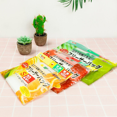 Set túi Zip bảo quản thực phẩm - Nội địa Nhật Bản