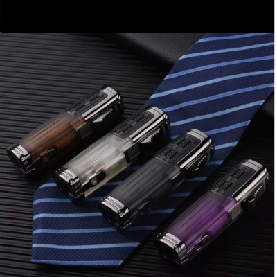 Vỏ Hộp Quẹt Bật Lửa Khò 3 Tia BCZ-466, Có Đục -Nhiều Màu