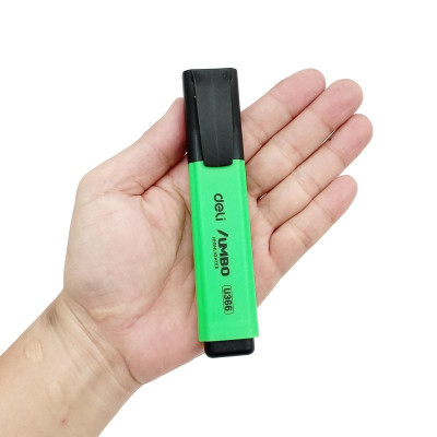 Bút Dạ Quang Jumbo Deli EU366-GN - Xanh Lá