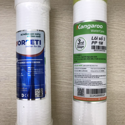 Lõi lọc nước số 3 Forseti loại bỏ các chất đa điểm từ 1 micron - Hàng chính hãng