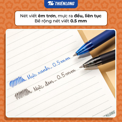 Combo 20 Bút gel Hoshi Thiên Long GEL-046/HS - Công nghệ Nhật Bản