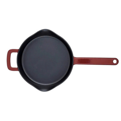 Chảo Gang Fissler Moments 24 cm mầu Đỏ mận hàng chính hãng