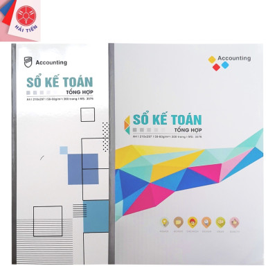 Sổ Kế toán tổng hợp 300 trang - Sổ may gáy Hải Tiến