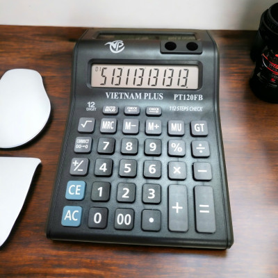 Máy tính hai màn hình Vinaplus PT-120FB Máy Tính Để Bàn - Hai Màn Hình Tính Tiền Tiện Lợi - Bảo Hành 2 Năm
