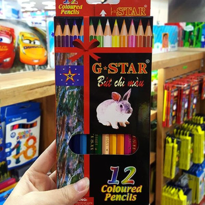 Chì 12 màu G-Star Dài