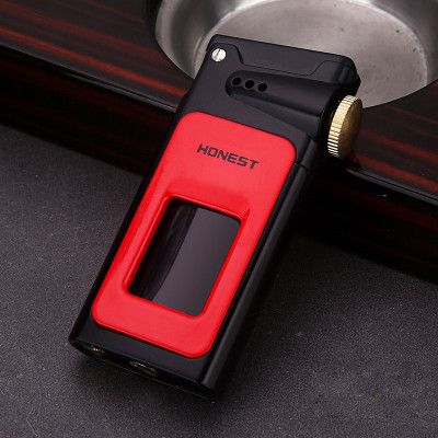 Vỏ Hột Quẹt Bật Lửa Xăng Đá Honest BCZ-805 Thiết Kế Lộ Thiên-Tặng Đá Lửa