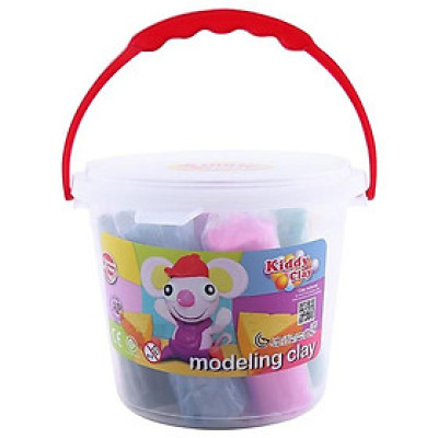 Đất Nặn Học Tập 8 Màu Kiddy Clay BK7008 (700g)