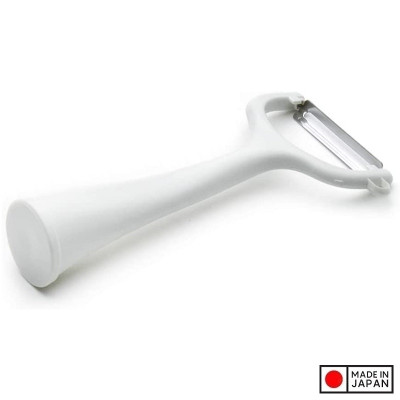 Dụng cụ bào/ nạo vỏ trái cây, củ quả Echo, cán bằng nhựa PP nhẵn mịn dễ cầm nắm và thao tác - nội địa Nhật Bản 