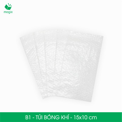 B1 - 15x10 cm - 50 Túi bóng khí chống sốc đóng hàng - Túi gói hàng, bọc chống sốc, xốp chống sốc