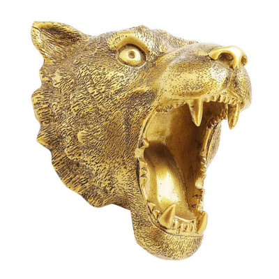 Gạt tàn thuốc họng Sói CTVD24 13.4 x 17.3 x 12.3cm mạ vàng