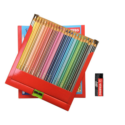 Bộ chì màu Swans 24 màu - Hộp 24 màu (CLP1869-24)