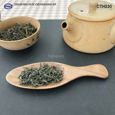 Thìa/Muỗng xúc trà gỗ Óc Chó - Trong văn hóa trà đạo Nhật Bản (Đủ kiểu dáng) Dùng xúc cafe, xúc gia vị, ăn uống sạch, decor trang trí