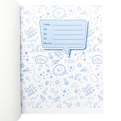 Tập Học Sinh 4 Ô Ly 100 Trang 80gsm - Fabico ELE23 (Mẫu Màu Giao Ngẫu Nhiên)