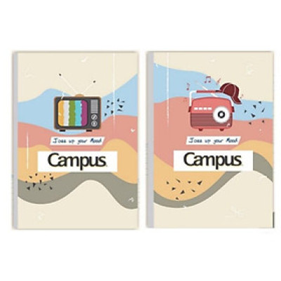 Vở kẻ ngang có chấm 120 trang Mode & Kool CAMPUS