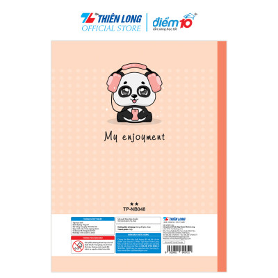 Bộ 5 Tập học sinh 96 trang 4 ô ly ngang 70 gsm Điểm 10 TP-NB048 (hình ngẫu nhiên)