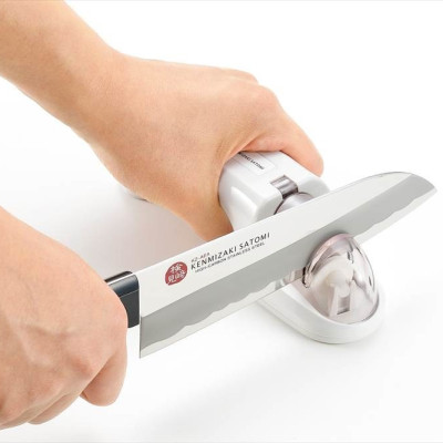 Dụng cụ mài dao kéo inox cao cấp Satomi Kamizaki Nhật Bản