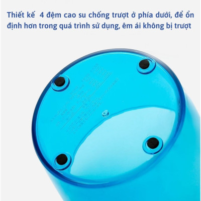 Máy bào đá tuyết mini cầm tay, Máy xay đá bào bằng tay 2 lưỡi bào đá tuyết cực mịn - Chính hãng MINIIN 