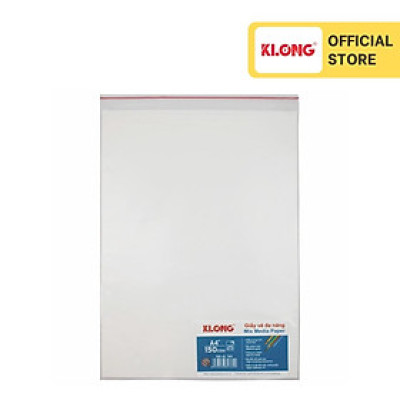 Giấy vẽ đa năng cao cấp KLONG A4+ 25 tờ 150GSM; MS: 769