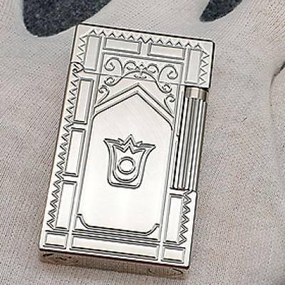 Vỏ Hột Quẹt Bật Lửa Upon Gas Đá D106T Họa Tiết Hoàng Gia Đẹp Độc Lạ - Dùng Gas Đá Cao Cấp