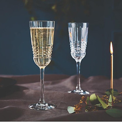 Bộ 6 ly sâm panh Cristal d’Arques Và Chef & Sommelier Paris 170ml Hàng chính hãng