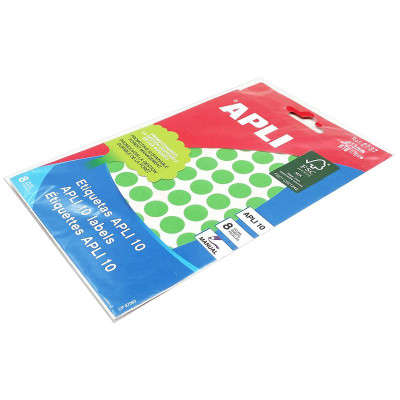 Nhãn Dán Xanh Lá 10 Miếng 13 APLI - 2737