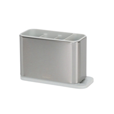 Hộp đựng thìa dĩa Joseph Joseph 851694 Surface Stainless Steel Cutlery Drainer – Light Stone Hàng chính hãng