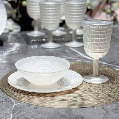 Set 18 món bát/đĩa/ly cao cấp Viola From Germany Hàng chính hãng