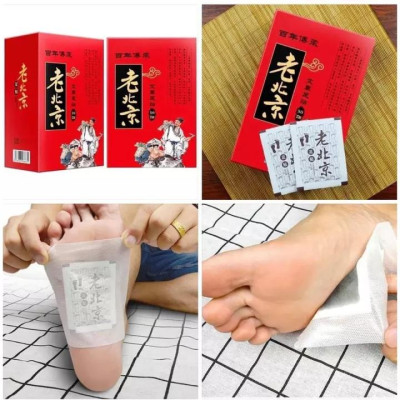 Hộp 50 miếng dán thải độc dán chân ngải cứu đông y, hàng nội địa trung chất lượng số 1