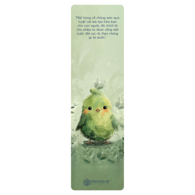 5 Cái Bookmark Kẹp Sách, Dấu Trang Hoạ Tiết Động Vật - SBOOKS