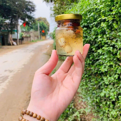 Bộ 5 Hũ Thủy Tinh Tròn Nắp Thiếc 70ML - Dùng Chưng Yến, Đựng Gia Vị, Làm Sữa Chua - HÀNG CHÍNH HÃNG MINIIN